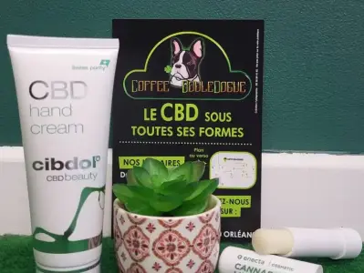 Coffee Bouledogue CBD Orleans Cosmetiques Accueil